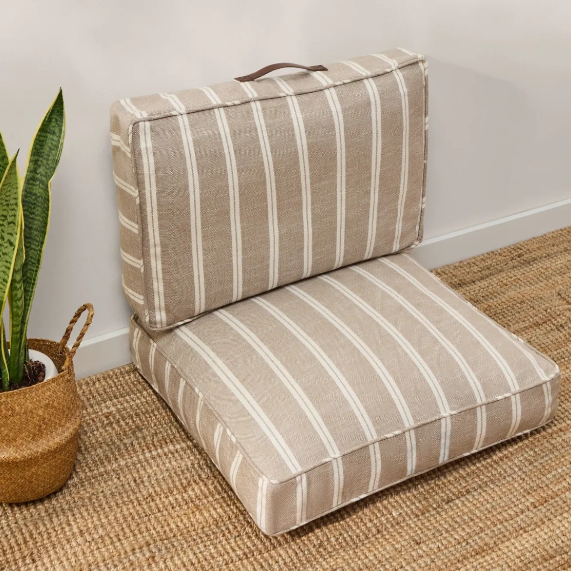 Funda de cojín chill out rayas Liri2