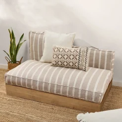 Funda de cojín chill out rayas Liri2