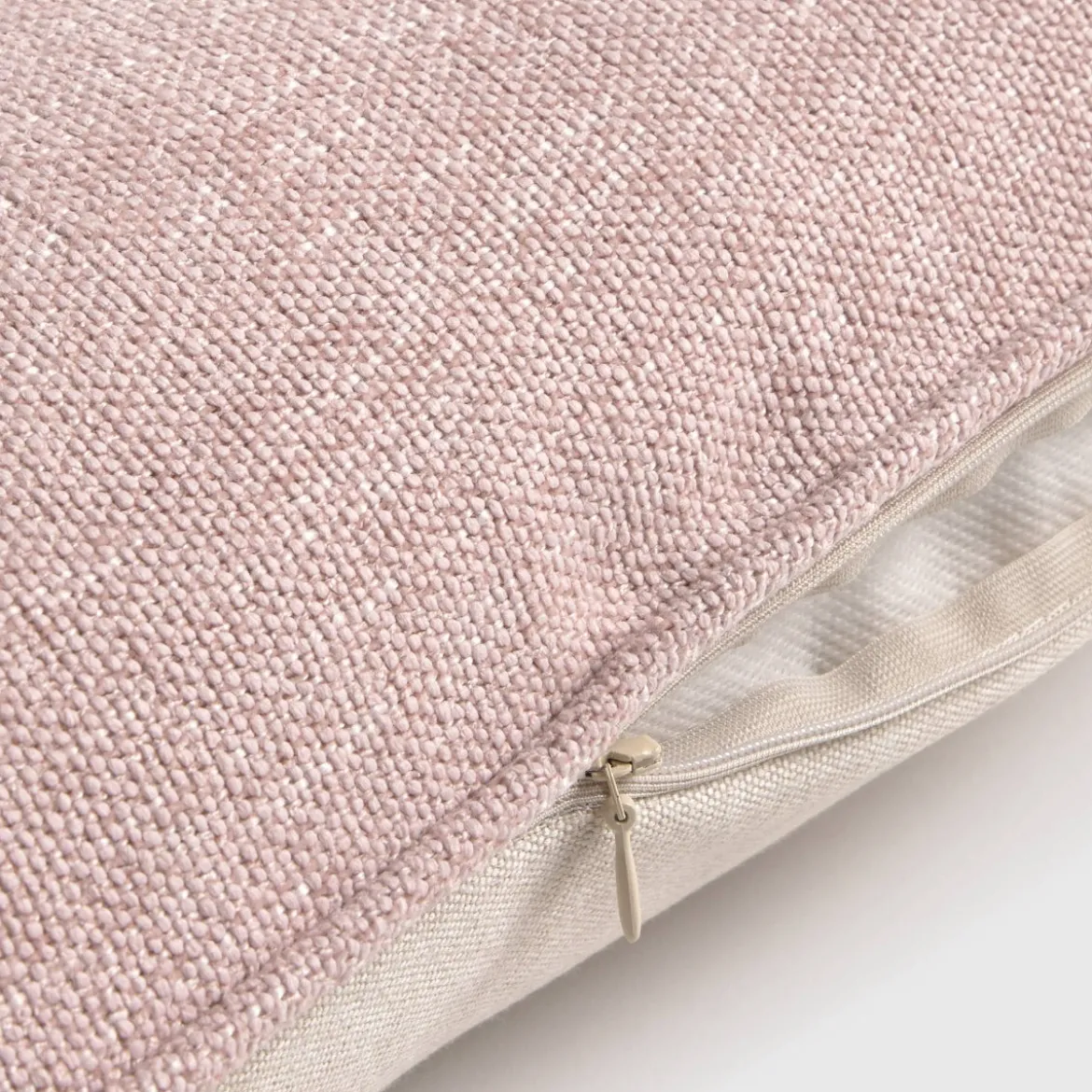 Funda de cojín con textura reversible Guilrec