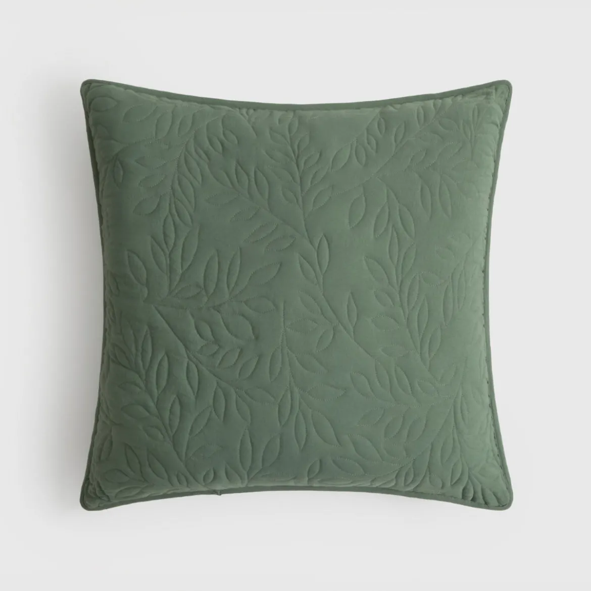 Funda de cuadrante acolchada motivo vegetal Rito