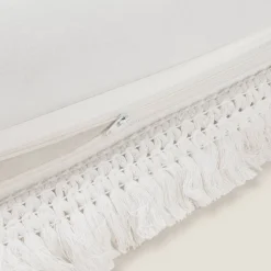 Funda de cuadrante algodón flecos Cherflec