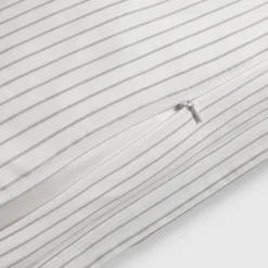 Funda de cuadrante algodón 180 hilos rayas y bordado Senlin