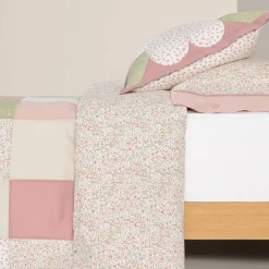 Funda nórdica algodón 180 hilos patchwork floral Lalapat