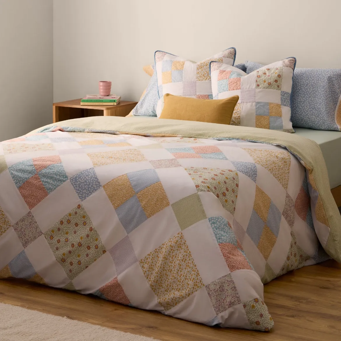 Funda nórdica algodón 180 hilos patchwork Folipat