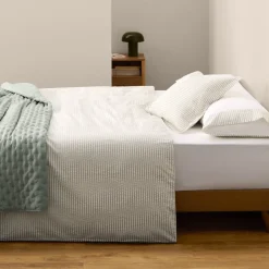 Funda nórdica algodón 180 hilos seersucker rayas Crese