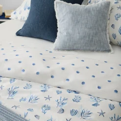 Funda nórdica algodón percal 180 hilos estampado marino Medmar