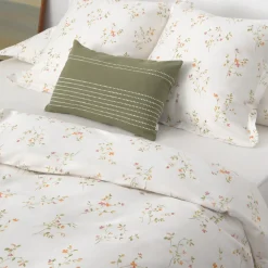 Funda nórdica algodón satén 180 hilos estampado floral Lasusa