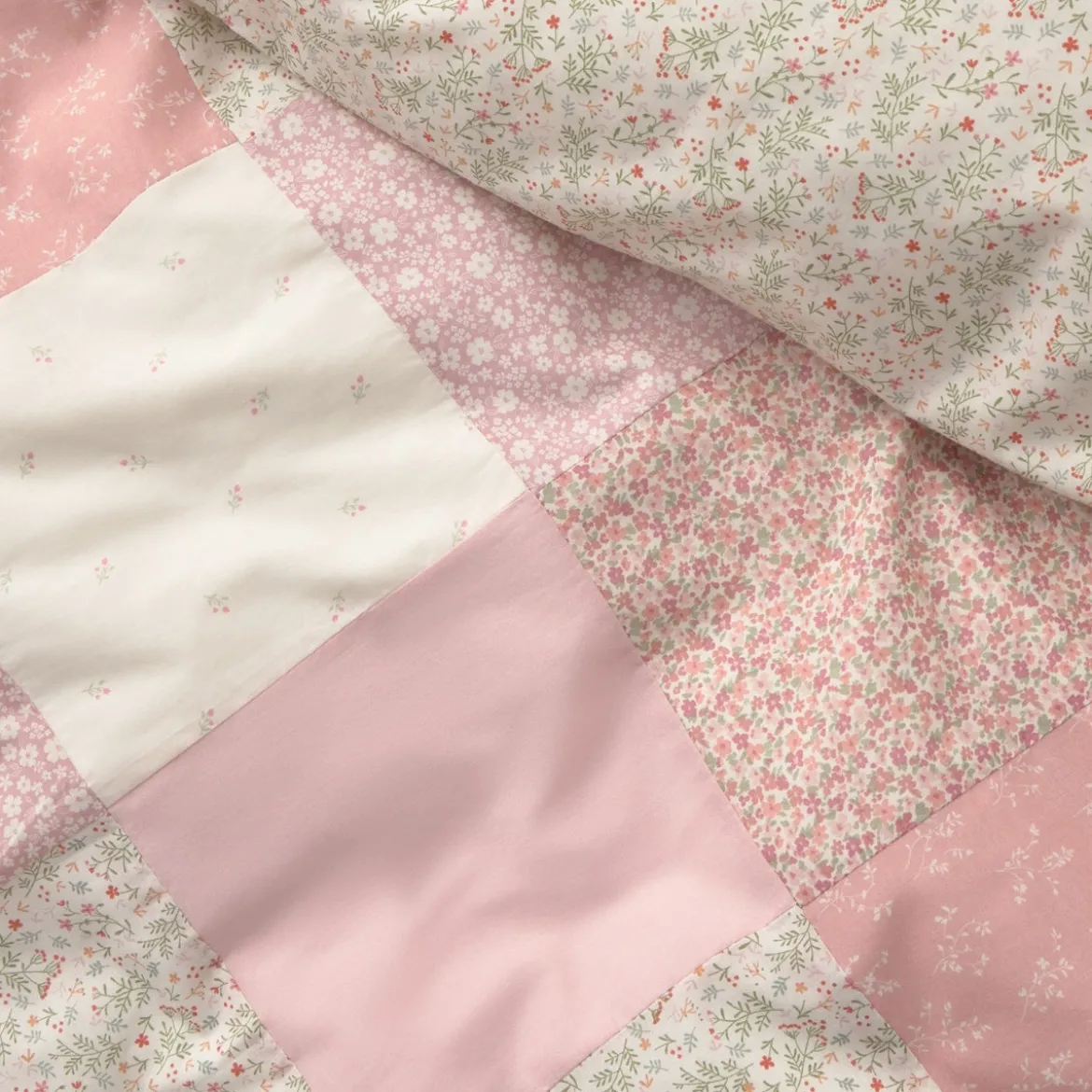 Funda nórdica patchwork algodón 180 hilos Hompat