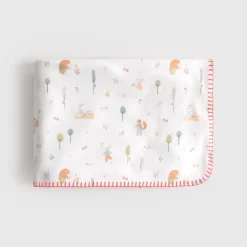Manta polar infantil estampado bosque Wopi