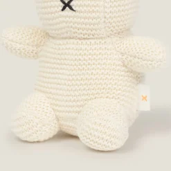 Muñeco de algodón orgánico tricot conejito Cuquis