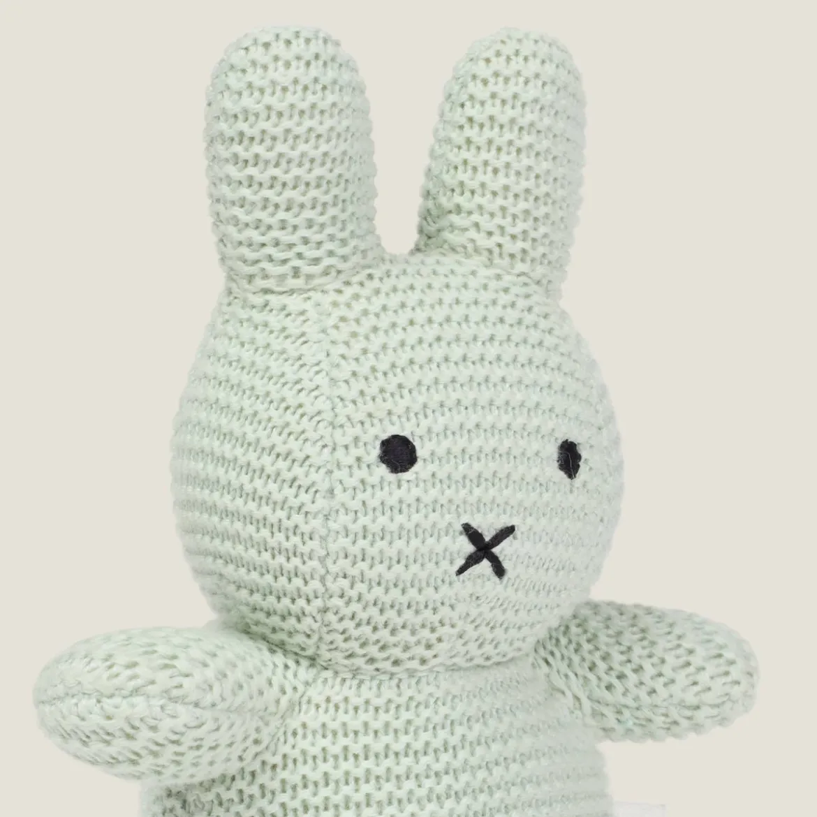 Muñeco de algodón orgánico tricot conejito Cuquis