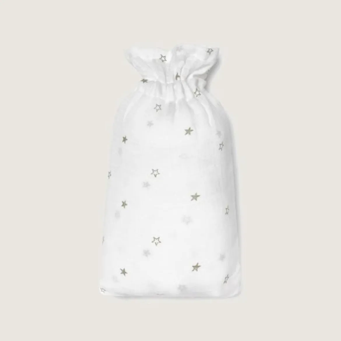 Muselina de algodón con estampado estrellas Gastel