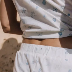 Pantalón algodón estampados marinos Moana