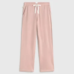 Pantalón de punto de algodón con lazo Vega