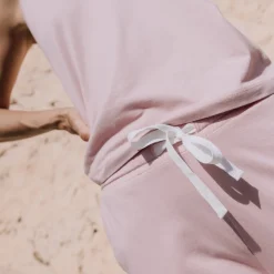 Pantalón de punto de algodón con lazo Vega
