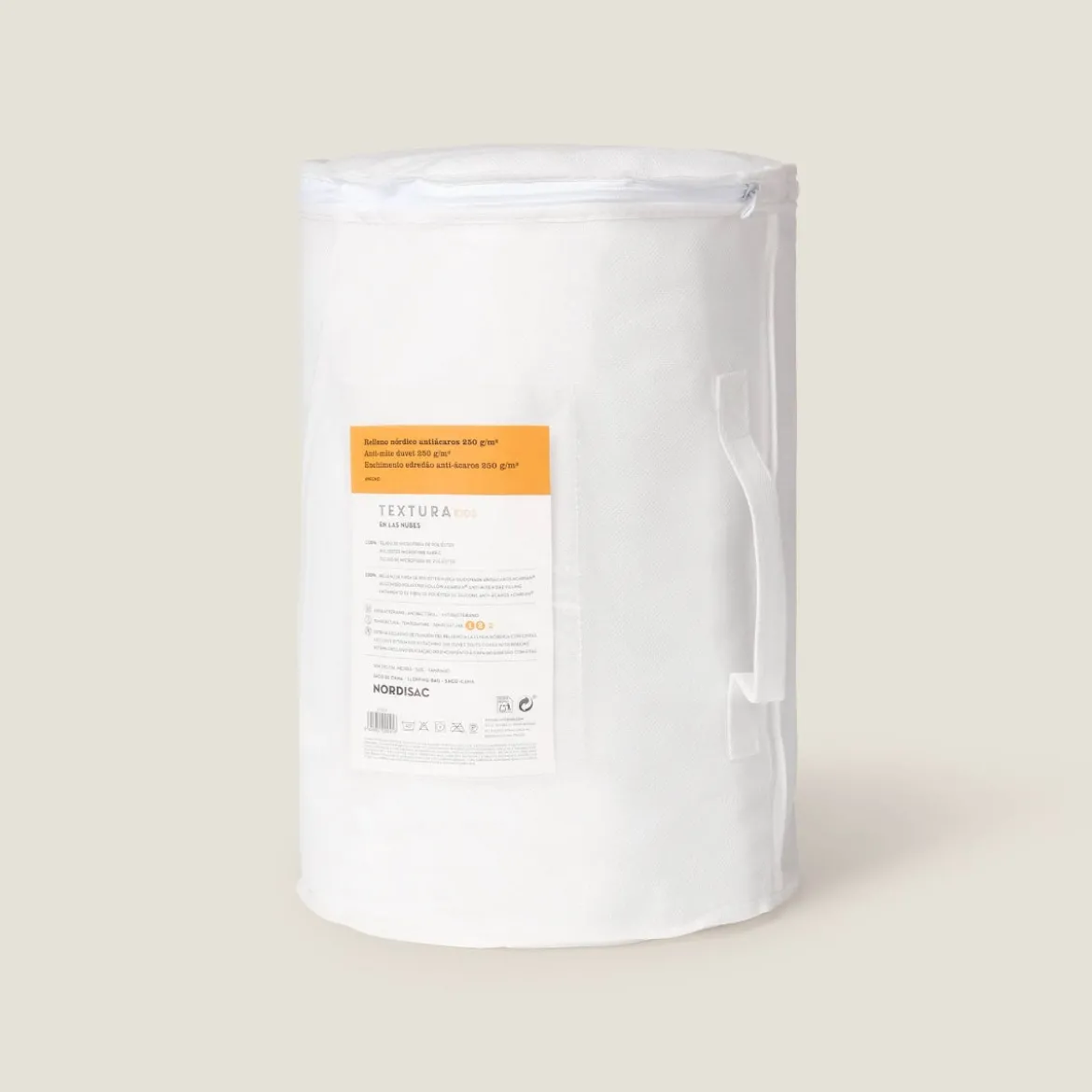 Relleno para saco nórdico de fibra antiácaros 250 g Anreno