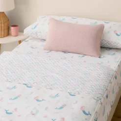 Saco nórdico algodón percal 180 hilos sirenas Mermaid