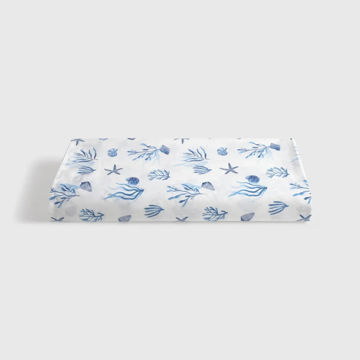 Sábana encimera algodón percal 180 hilos estampado marino Medmar