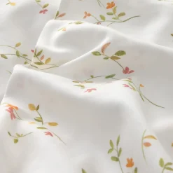 Sábana encimera algodón satén 180 hilos estampado floral Lasusa