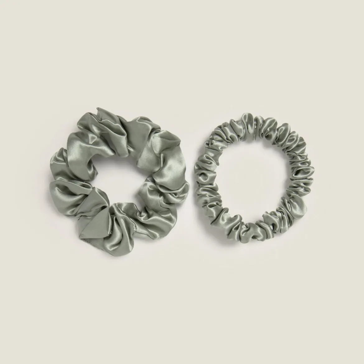 Set 2 coleteros de seda natural Silk