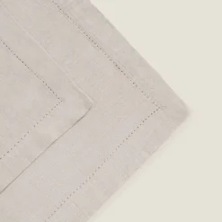 Set de 2 servilletas de algodón con vainica Claru