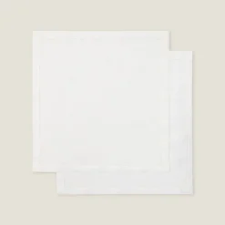 Set de 2 servilletas de lino natural Lin