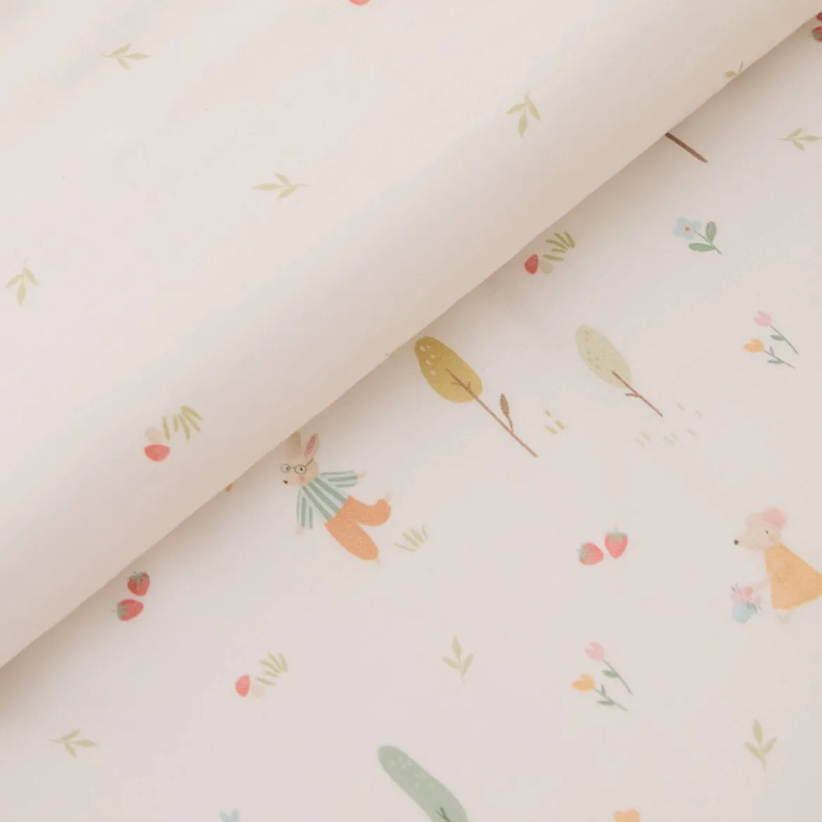 Set funda nórdica algodón percal 180 hilos bosque Wopi