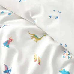 Set funda nórdica algodón percal 180 hilos dinosaurios Duno