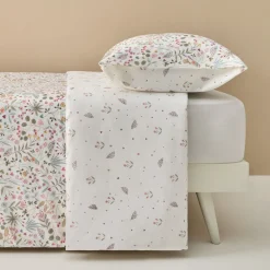 Set funda nórdica algodón percal 180 hilos floral Sibel