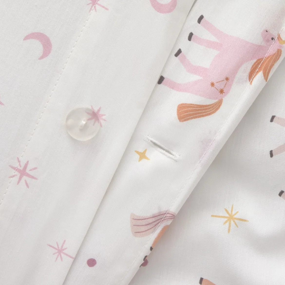 Set funda nórdica algodón percal 180 hilos unicornios Unela