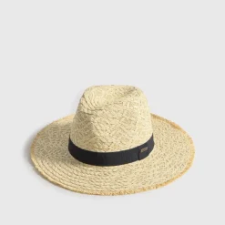 Sombrero ala ancha fibra papel Cint