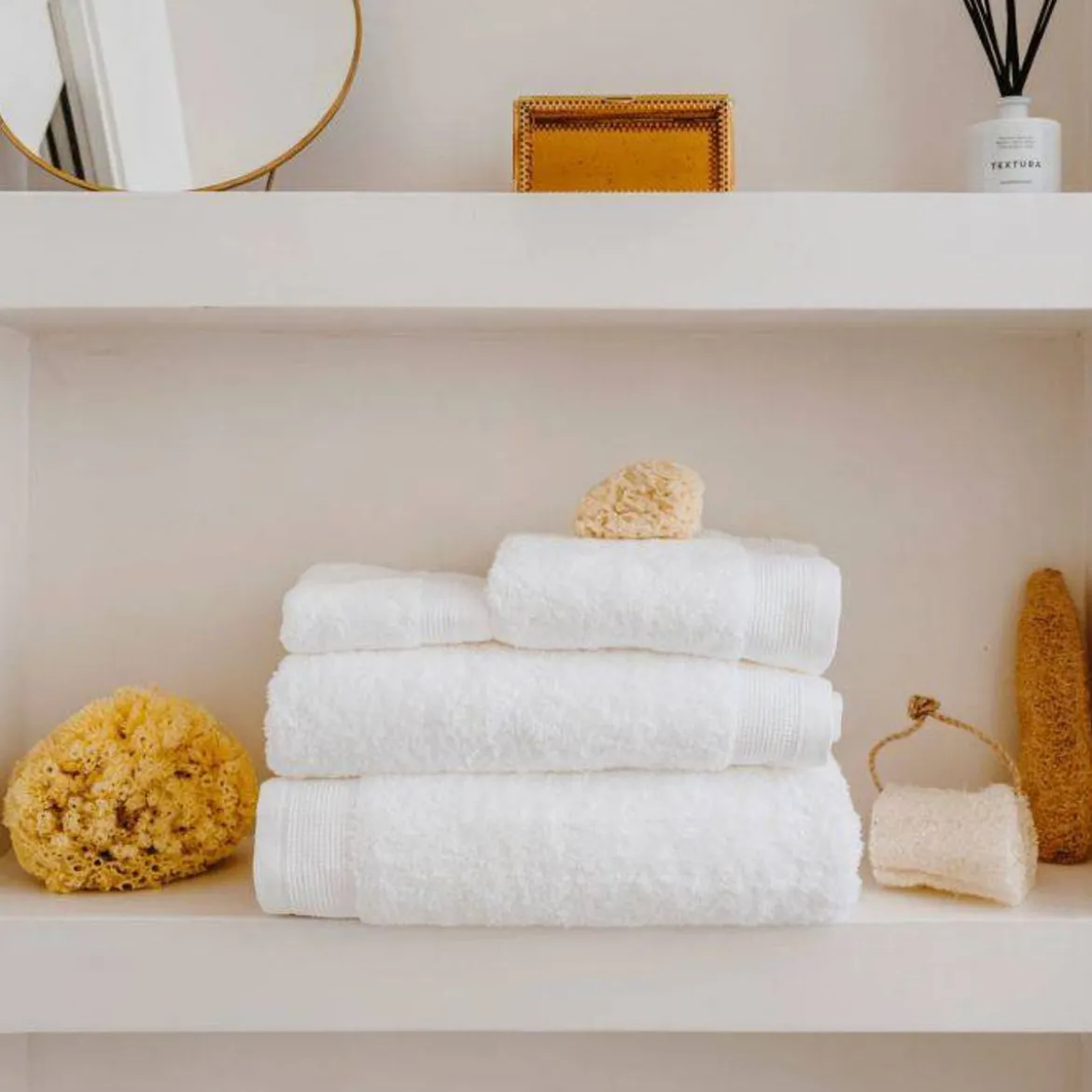 Toalla de baño algodón egipcio rizo Nilo