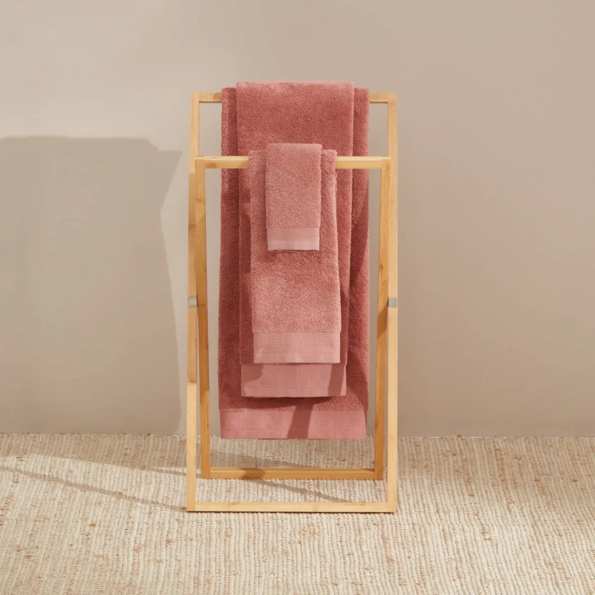 Toalla de baño algodón egipcio rizo Nilo