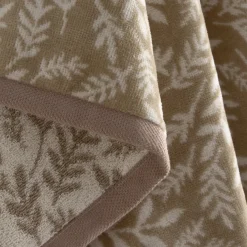 Toalla de baño algodón jacquard floral Homle