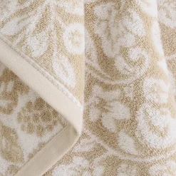 Toalla de baño algodón jacquard floral Medflo