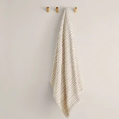 Toalla de baño algodón jacquard rayas Ramed