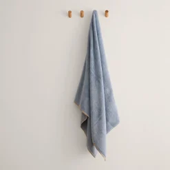 Toalla de baño algodón pespunte decorativo Unimax