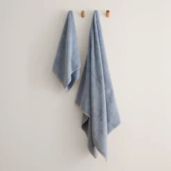 Toalla de baño algodón pespunte decorativo Unimax