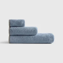 Toalla de baño algodón pespunte decorativo Unimax