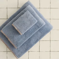 Toalla de baño algodón pespunte decorativo Unimax
