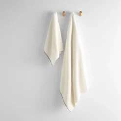 Toalla de baño algodón pespunte decorativo Unimax