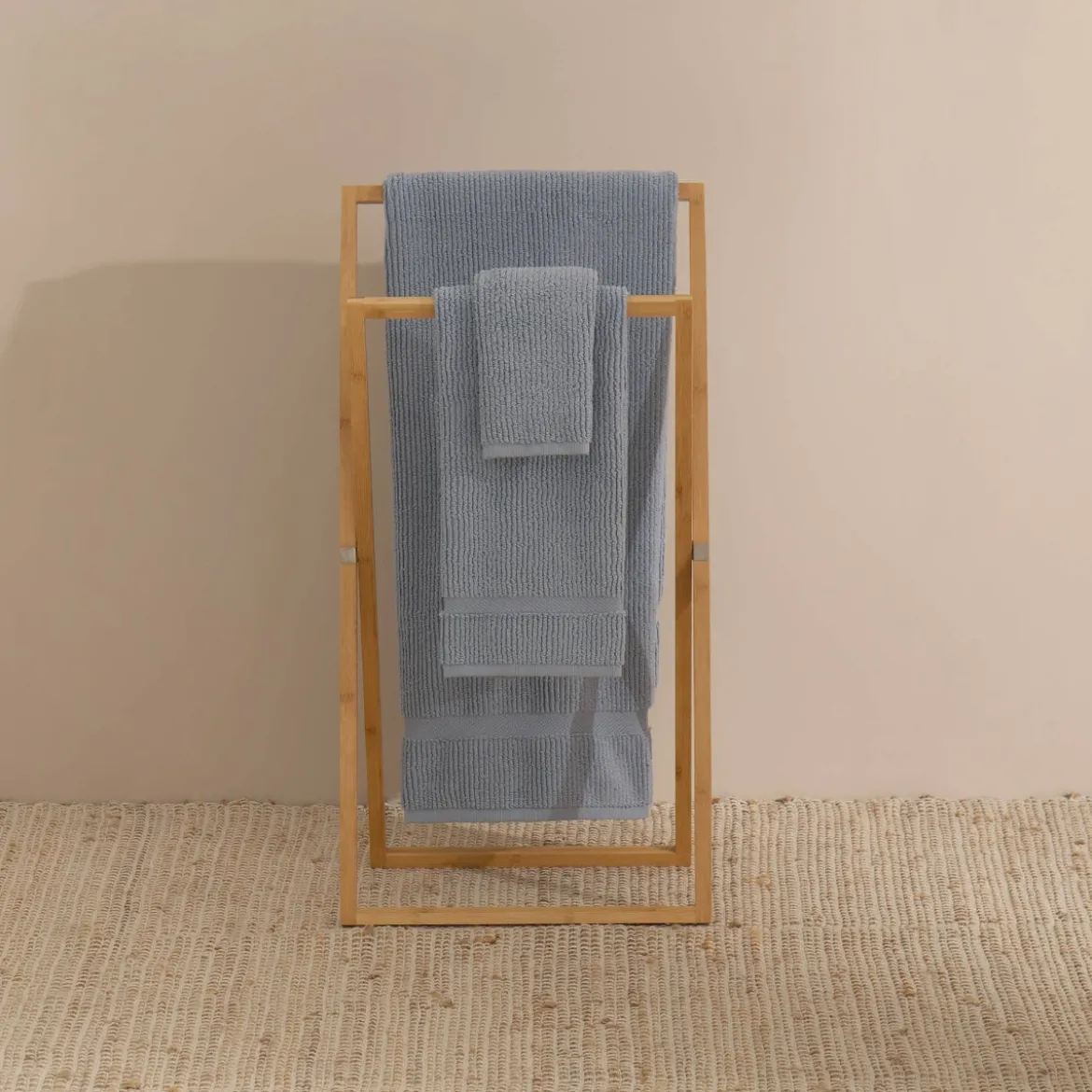 Toalla de baño algodón zero twist rizo Nero