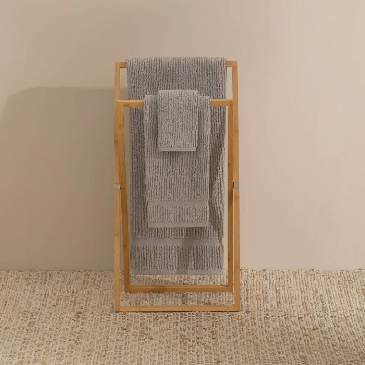 Toalla de baño algodón zero twist rizo Nero
