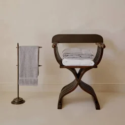 Toalla de baño algodón zero twist rizo Nero