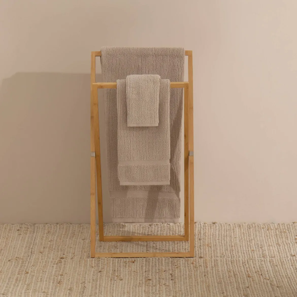 Toalla de baño algodón zero twist rizo Nero