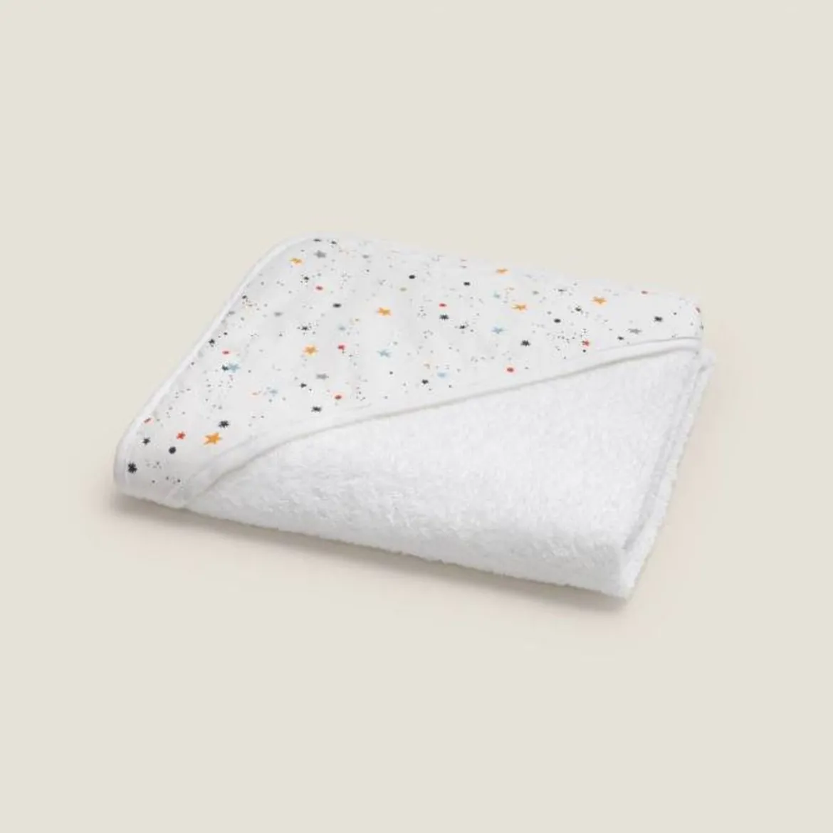 Toalla de baño con capucha estrellas Starti