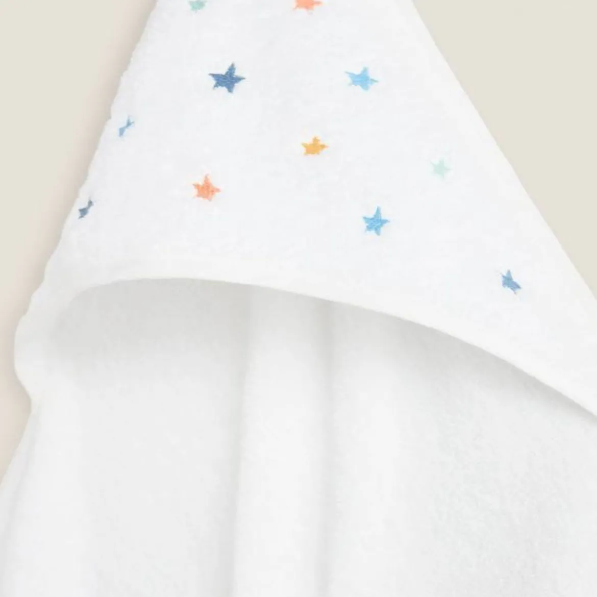 Toalla de baño con capucha estrellas Staru