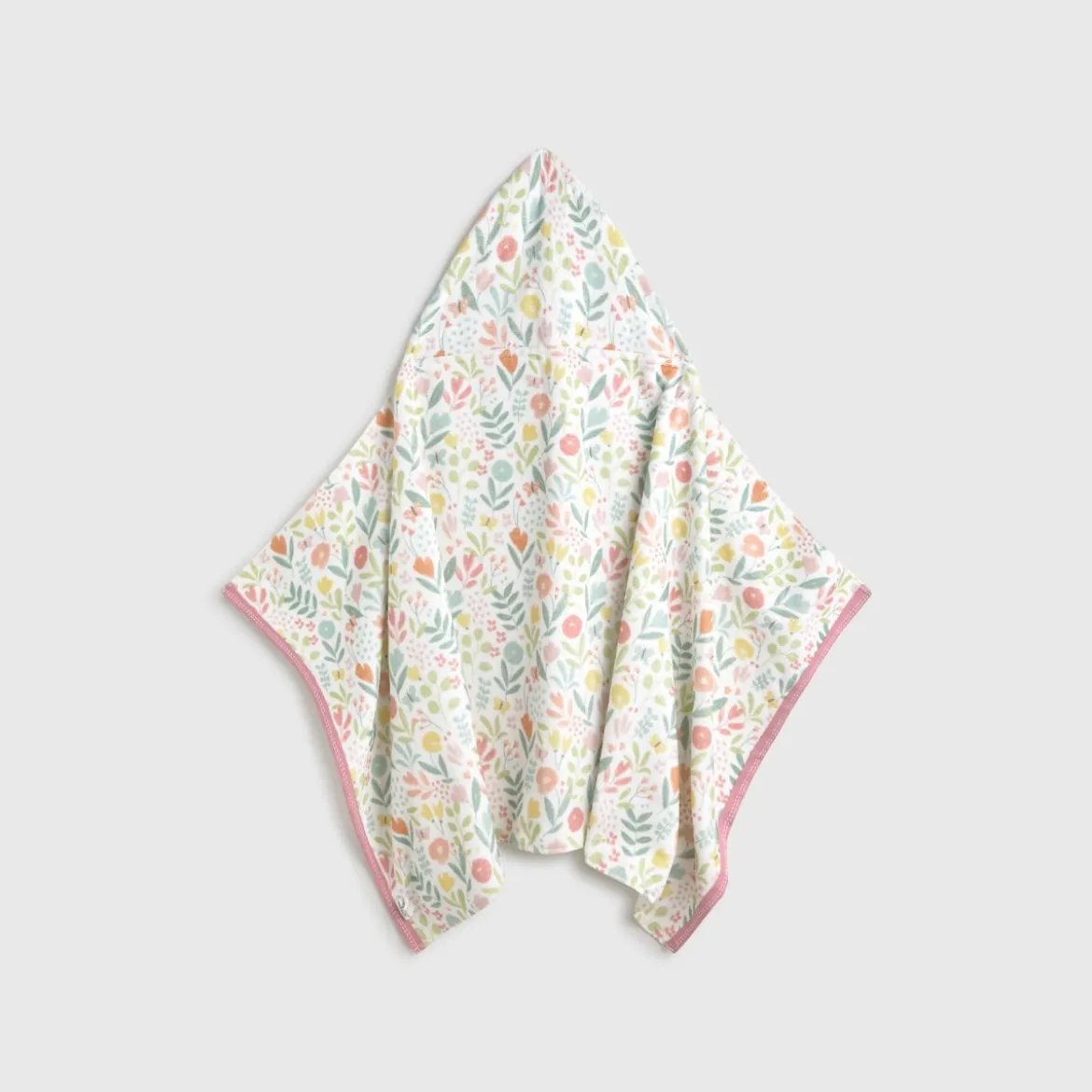 Toalla de baño con capucha floral