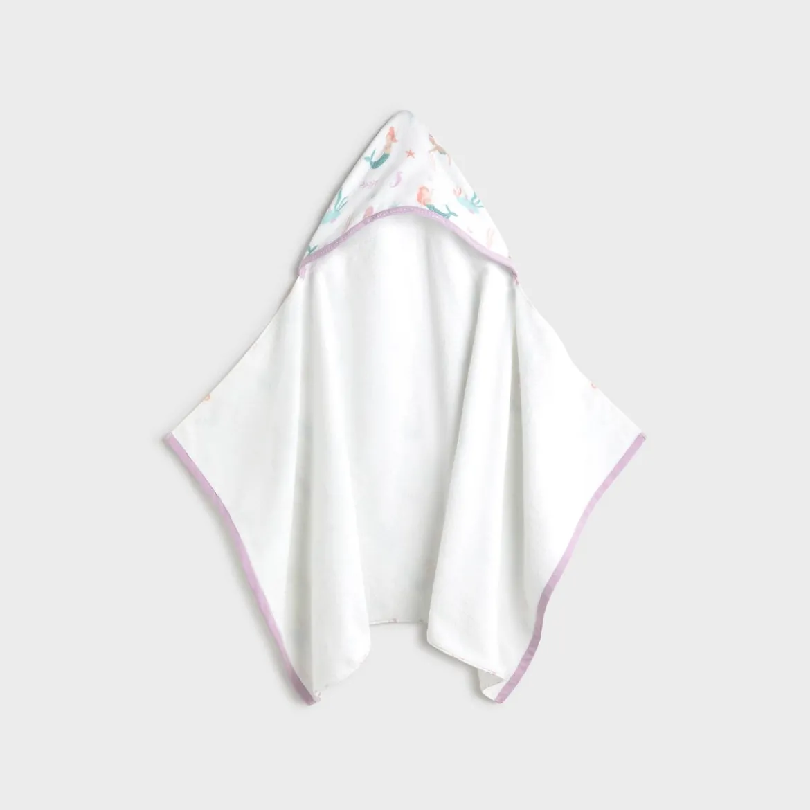 Toalla de baño con capucha sirenas