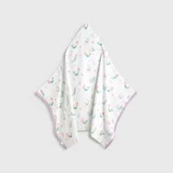 Toalla de baño con capucha sirenas